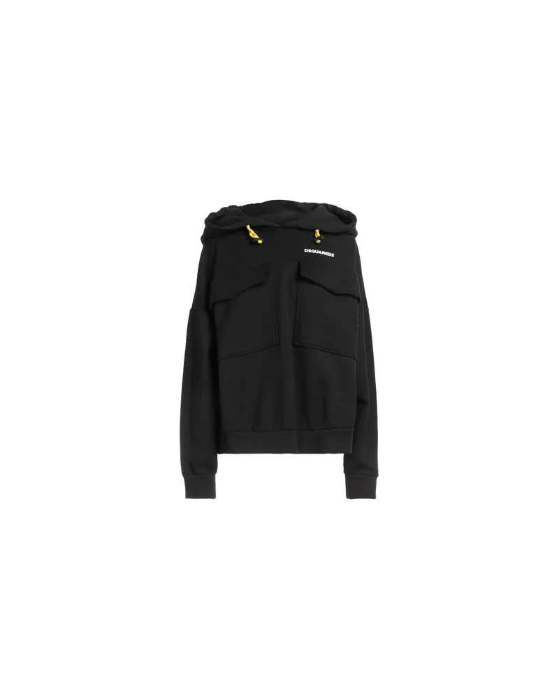 Dsquared2 TOPS - Sweatshirtsauf YOOX.COM Schwarz