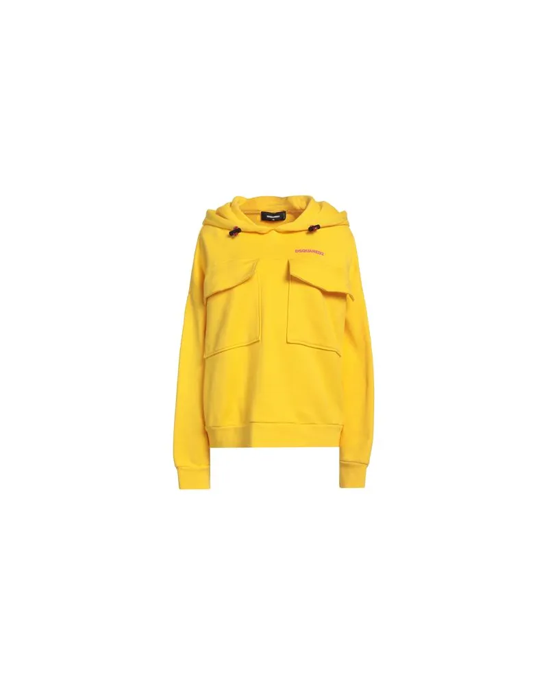 Dsquared2 TOPS - Sweatshirtsauf YOOX.COM Gelb