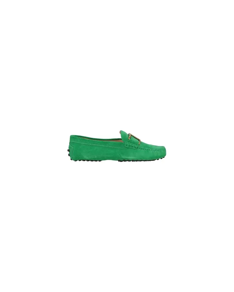 TOD'S SCHUHE - Mokassinsauf YOOX.COM Smaragdgrün