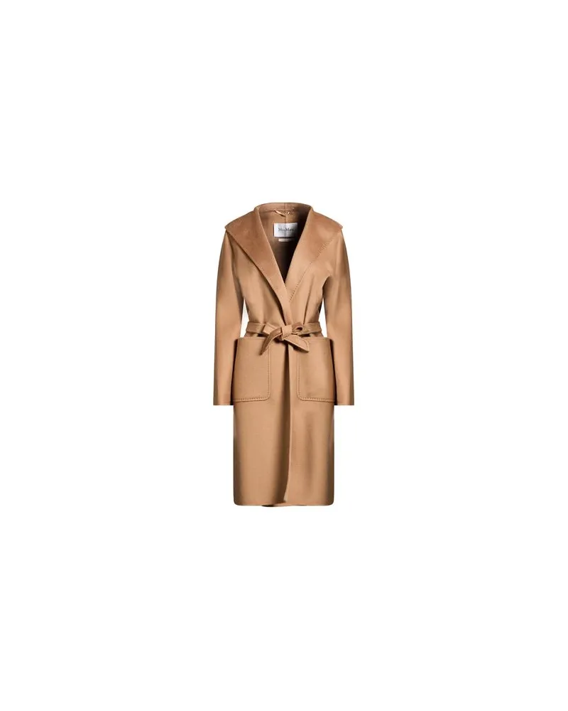 Max Mara JACKEN & MÄNTEL - Mäntelauf YOOX.COM Kamel