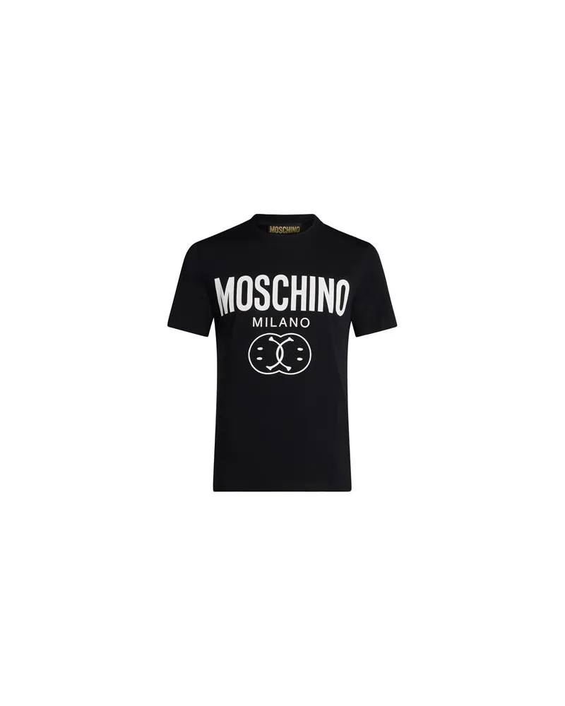 Moschino X SMILEY WORLD® - TOPS - T-shirtsauf YOOX.COM Schwarz