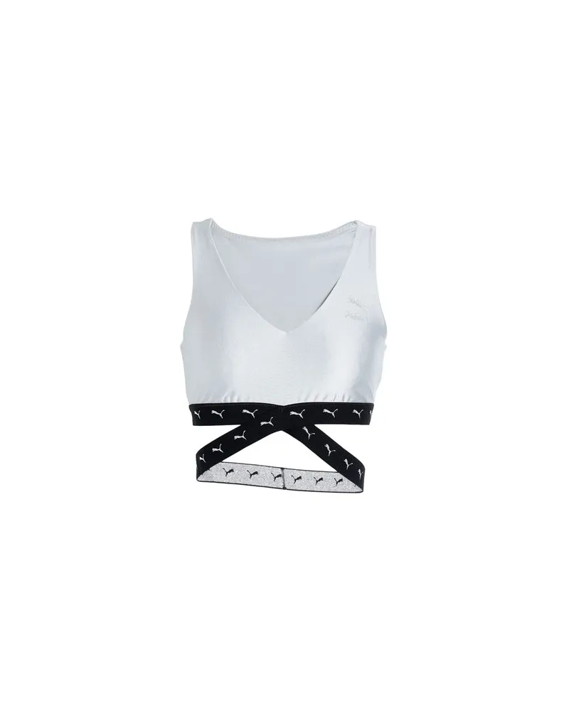 Puma SQ Cropped Top  - SQ Cropped Top - TOPS - Topsauf YOOX.COM Hellgrau