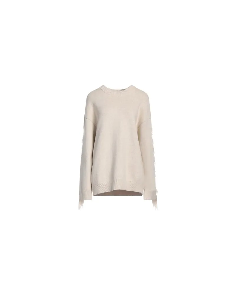 Nanushka STRICKWAREN - Pulloverauf YOOX.COM Cremeweiß