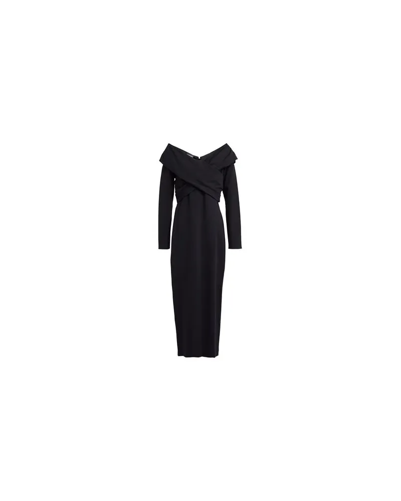 Emporio Armani KLEIDER - Maxi-Kleiderauf YOOX.COM Schwarz