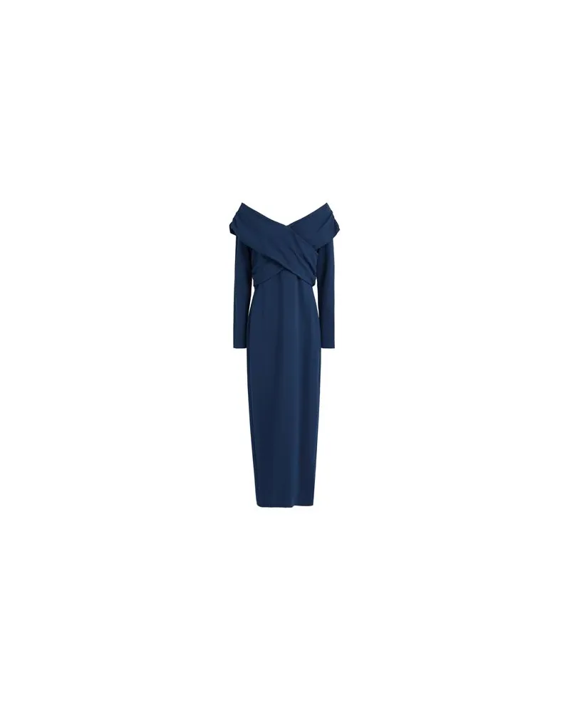 Emporio Armani KLEIDER - Maxi-Kleiderauf YOOX.COM Nachtblau
