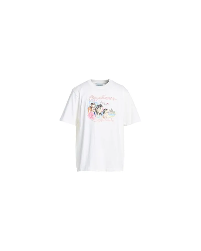 Casablanca Paris TOPS - T-shirtsauf YOOX.COM Weiß