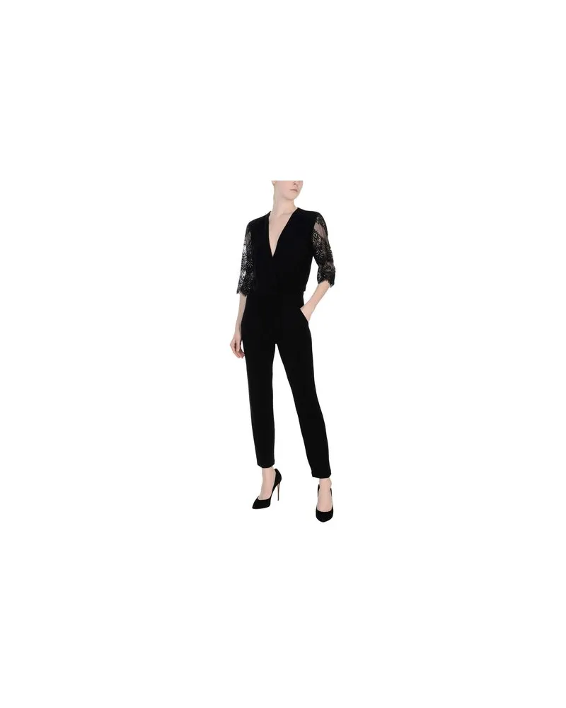 Twin-Set OVERALLS - Jumpsuitsauf YOOX.COM Schwarz