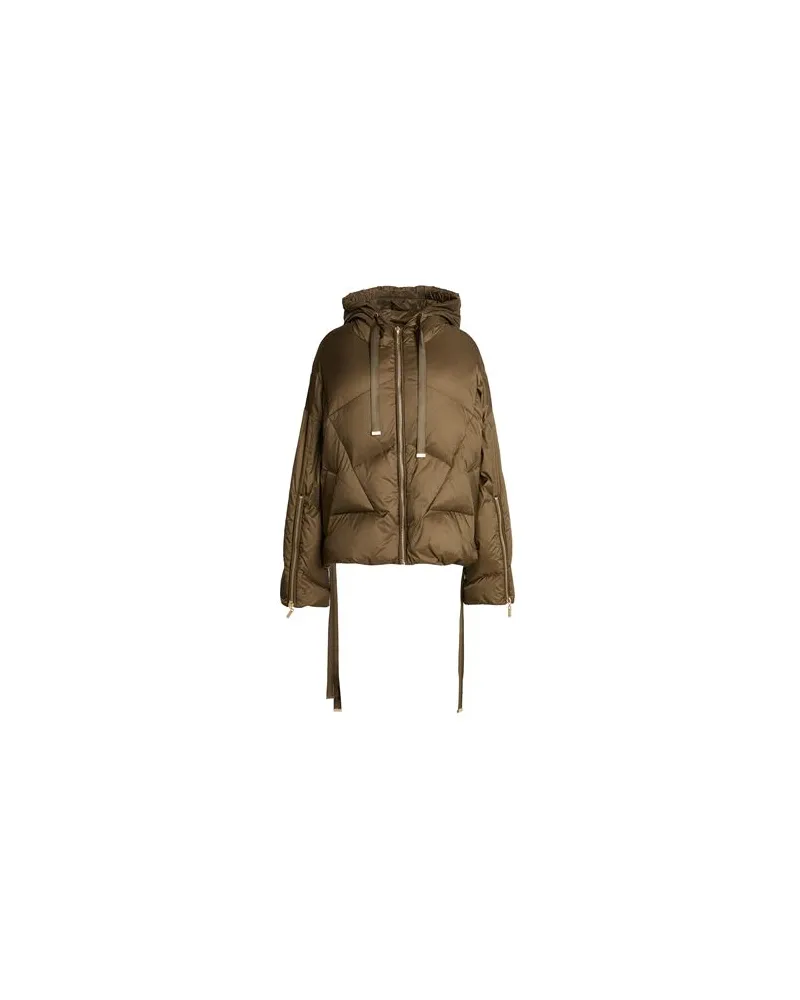 Twin-Set JACKEN & MÄNTEL - Pufferjacken & Daunenjackenauf YOOX.COM Militärgrün