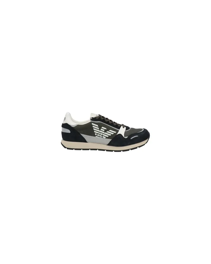Emporio Armani SCHUHE - Sneakersauf YOOX.COM Dunkelgrün