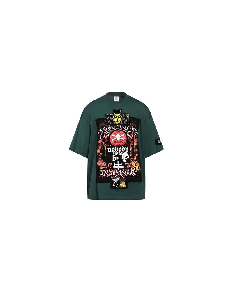 VETEMENTS TOPS - T-shirtsauf YOOX.COM Dunkelgrün