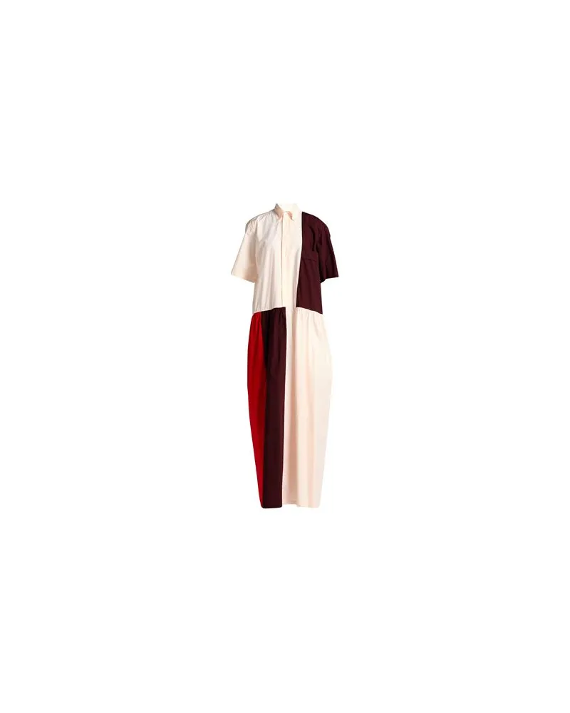 PLAN C KLEIDER - Maxi-Kleiderauf YOOX.COM Hellrosa
