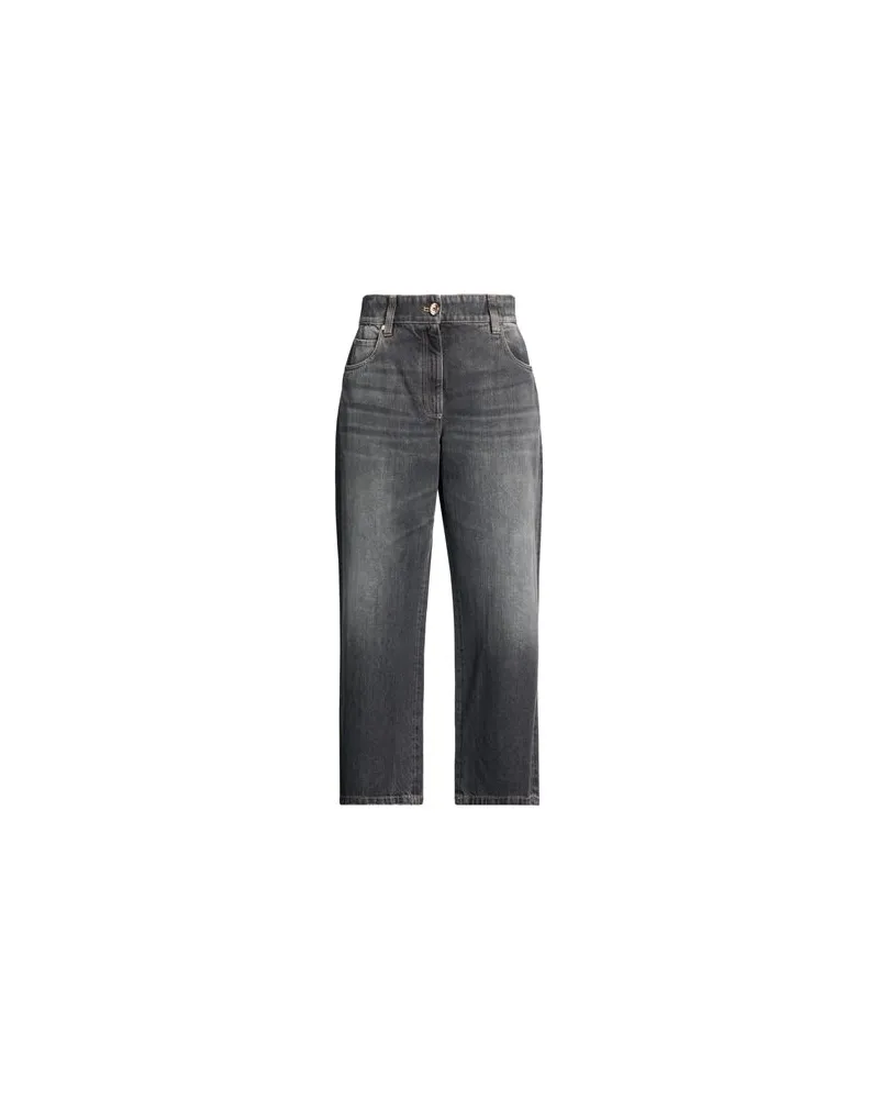 Brunello Cucinelli HOSEN & RÖCKE - Jeanshosenauf YOOX.COM Schwarz