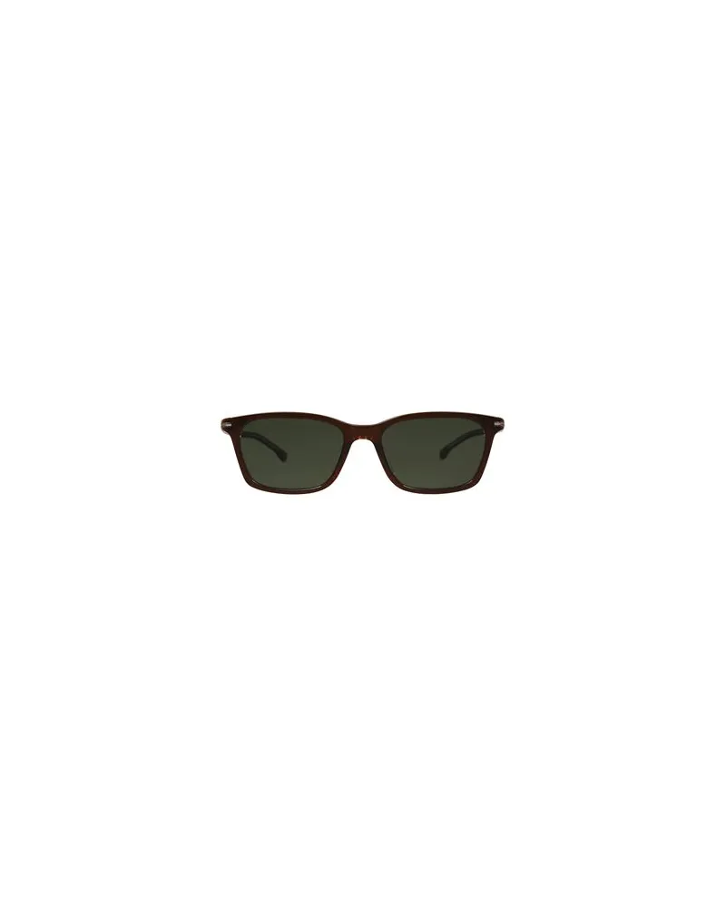 HUGO BOSS BRILLEN - Sonnenbrillenauf YOOX.COM Braun