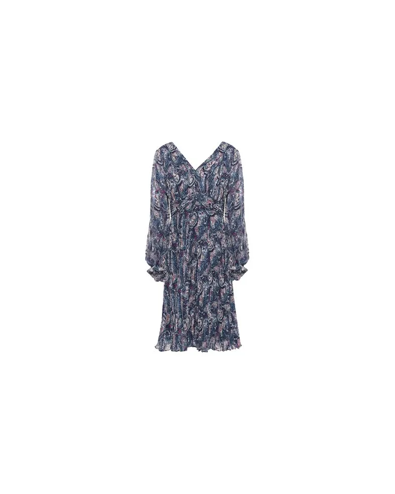 Mikael Aghal KLEIDER - Midi-Kleiderauf YOOX.COM Marineblau