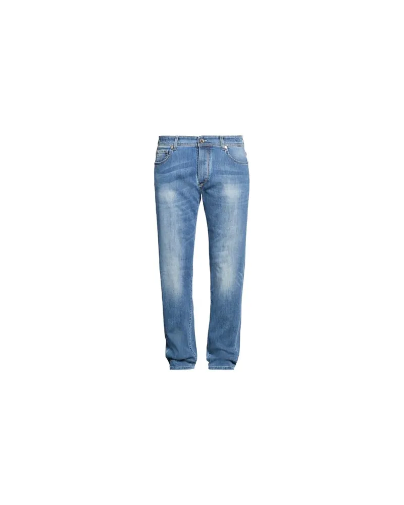 BARBA HOSEN & RÖCKE - Jeanshosenauf YOOX.COM Blau