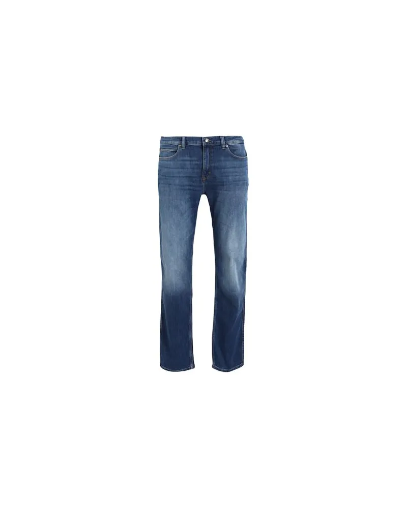 HUGO BOSS HOSEN & RÖCKE - Jeanshosenauf YOOX.COM Blau