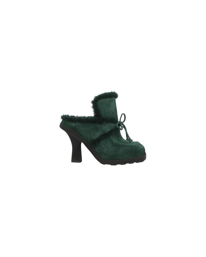 Burberry SCHUHE - Mules & Clogsauf YOOX.COM Dunkelgrün