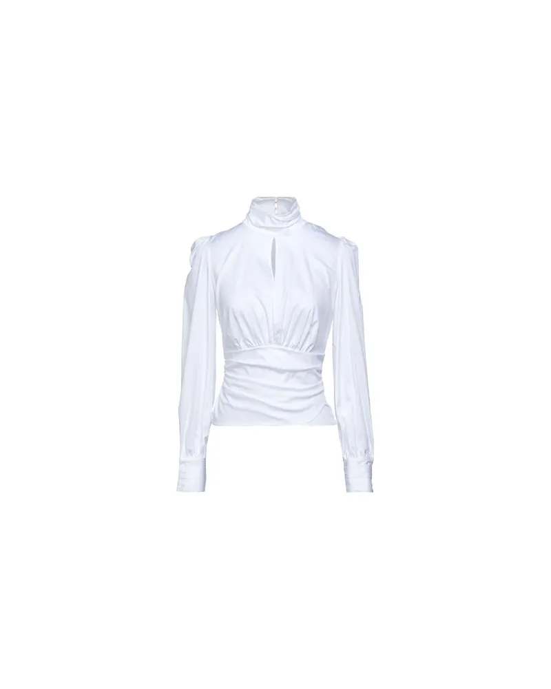 Elisabetta Franchi TOPS - Topsauf YOOX.COM Weiß
