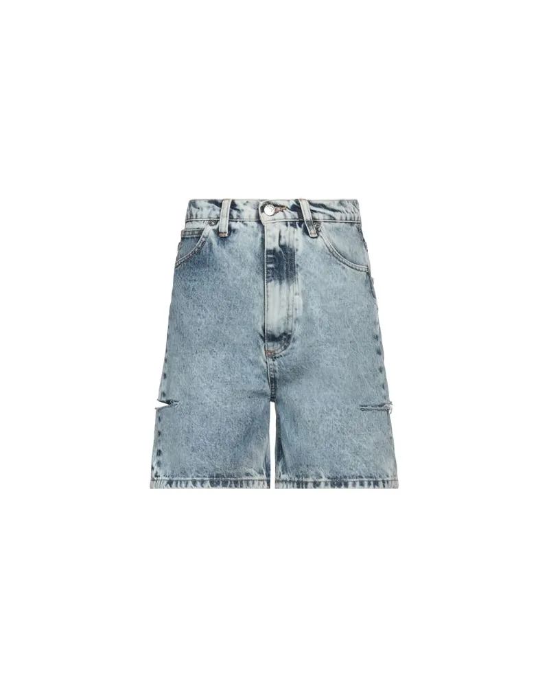 VICOLO HOSEN & RÖCKE - Jeansshortsauf YOOX.COM Blau