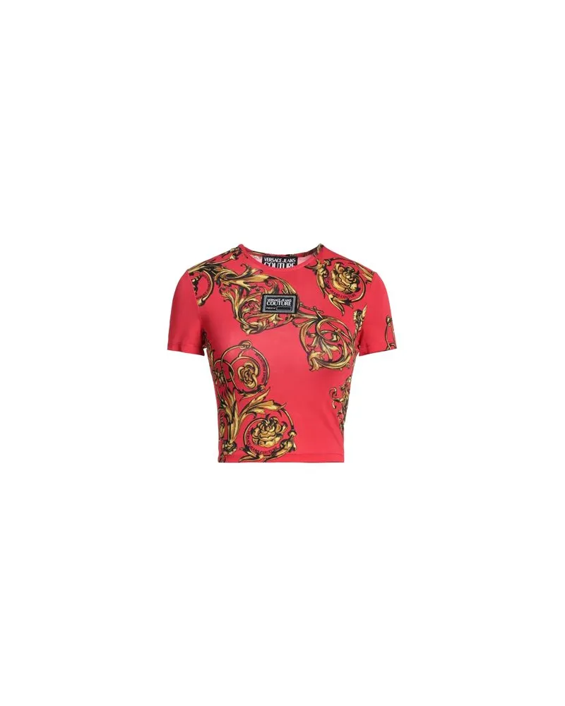 Versace Jeans TOPS - T-shirtsauf YOOX.COM Rot