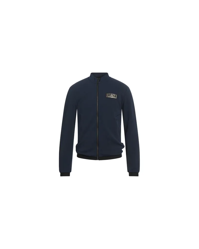 EA7 TOPS - Sweatshirtsauf YOOX.COM Marineblau