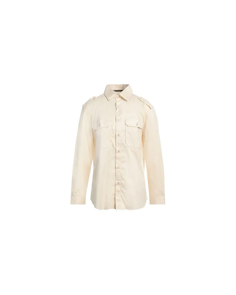 Daniele Alessandrini TOPS - Hemdenauf YOOX.COM Cremeweiß