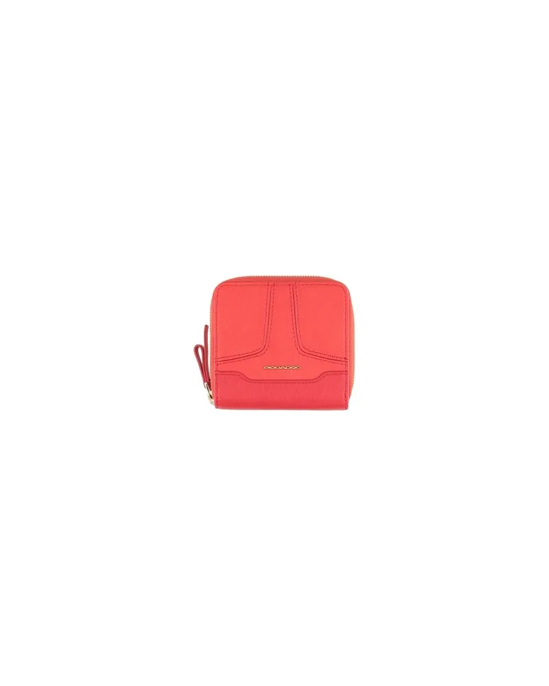 Piquadro Kleinlederwaren - Brieftaschenauf YOOX.COM Rot