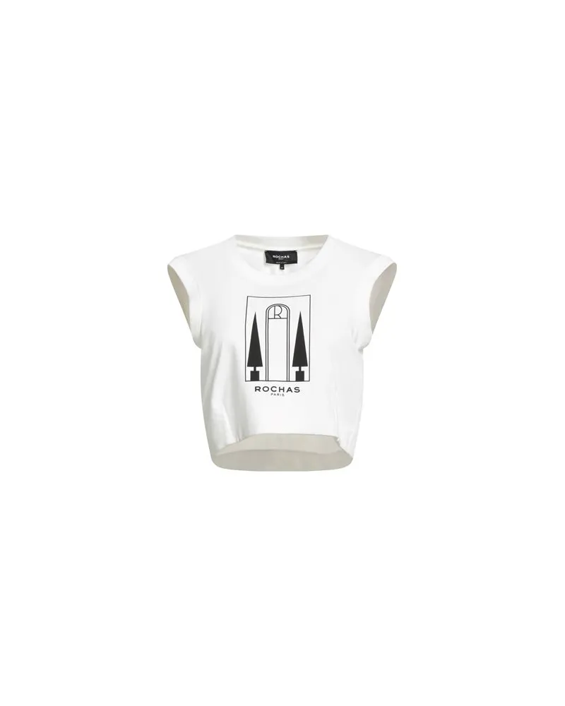 Rochas TOPS - T-shirtsauf YOOX.COM Weiß