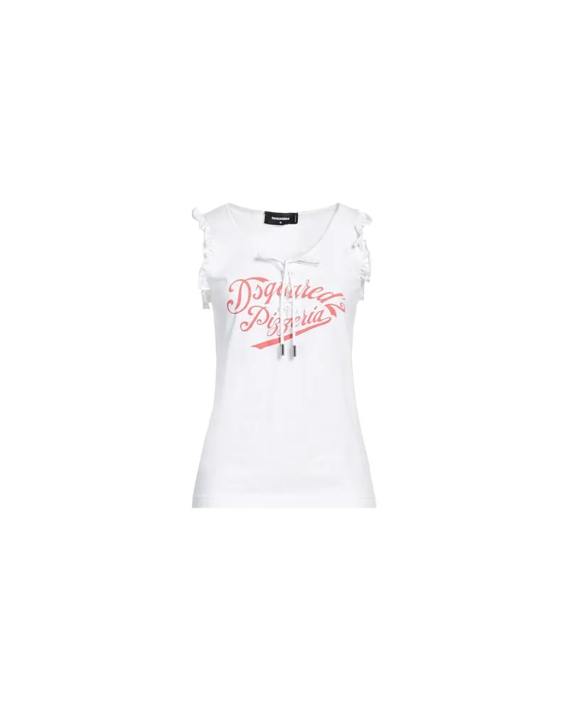Dsquared2 TOPS - Topsauf YOOX.COM Weiß