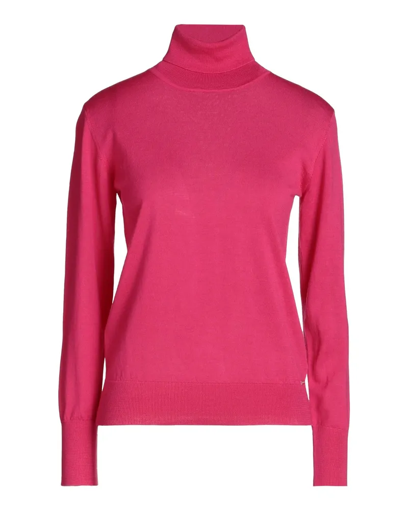 Kaos Rollkragenpullover Fuchsia