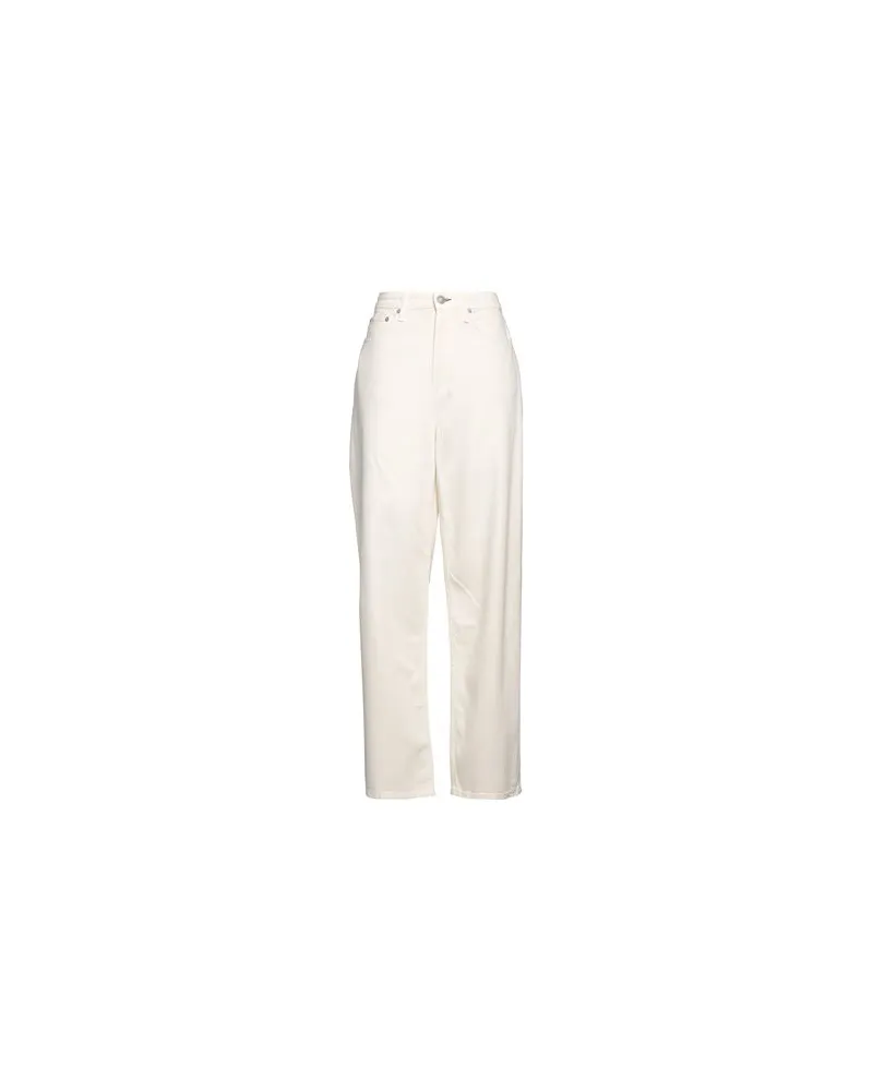 Rag & Bone HOSEN & RÖCKE - Jeanshosenauf YOOX.COM Elfenbein