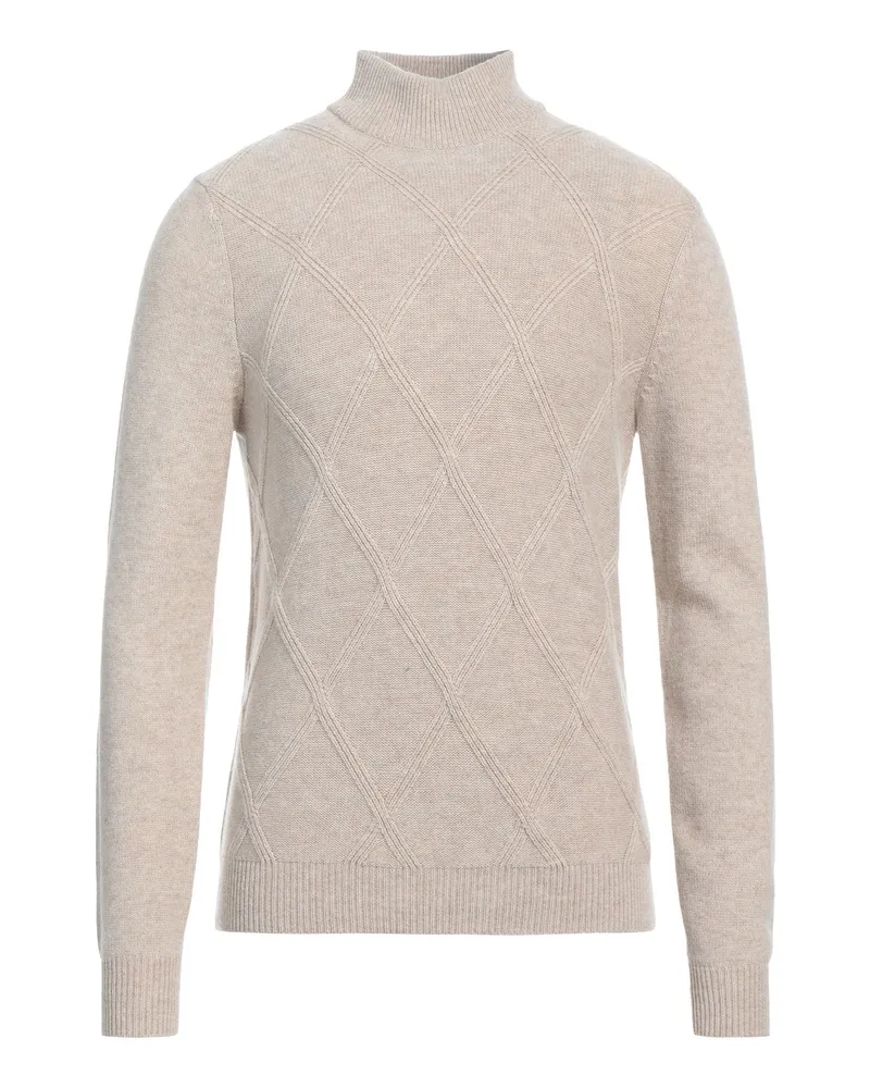 Malo Rollkragenpullover Beige