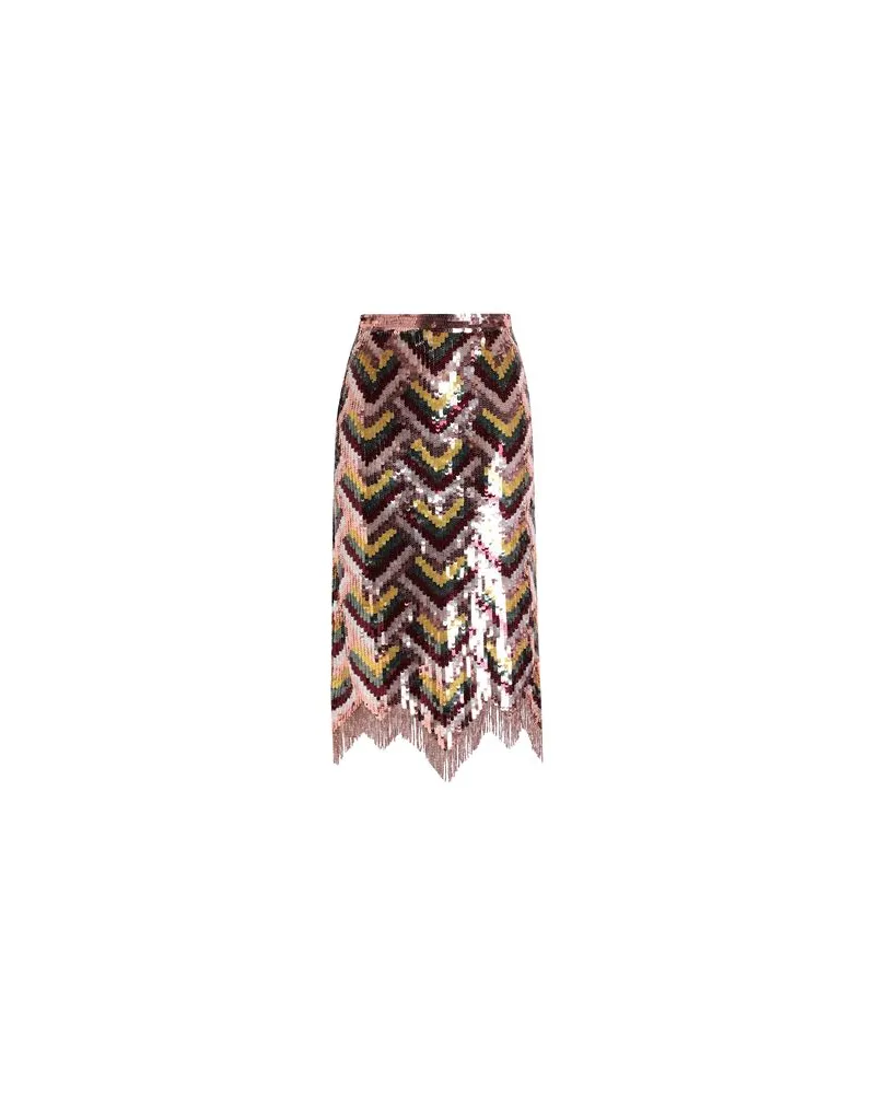 Elisabetta Franchi HOSEN & RÖCKE - Midi-Röckeauf YOOX.COM Kupfer