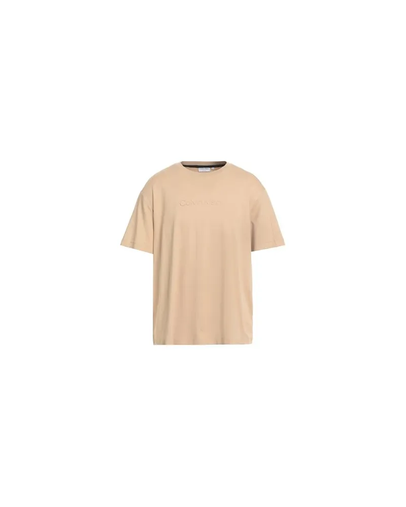 Calvin Klein TOPS - T-shirtsauf YOOX.COM Beige