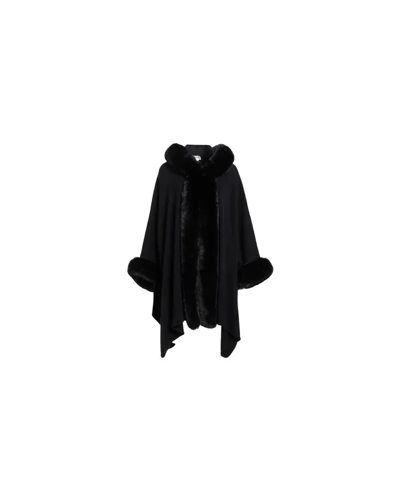 Blumarine JACKEN & MÄNTEL - Capesauf YOOX.COM Schwarz