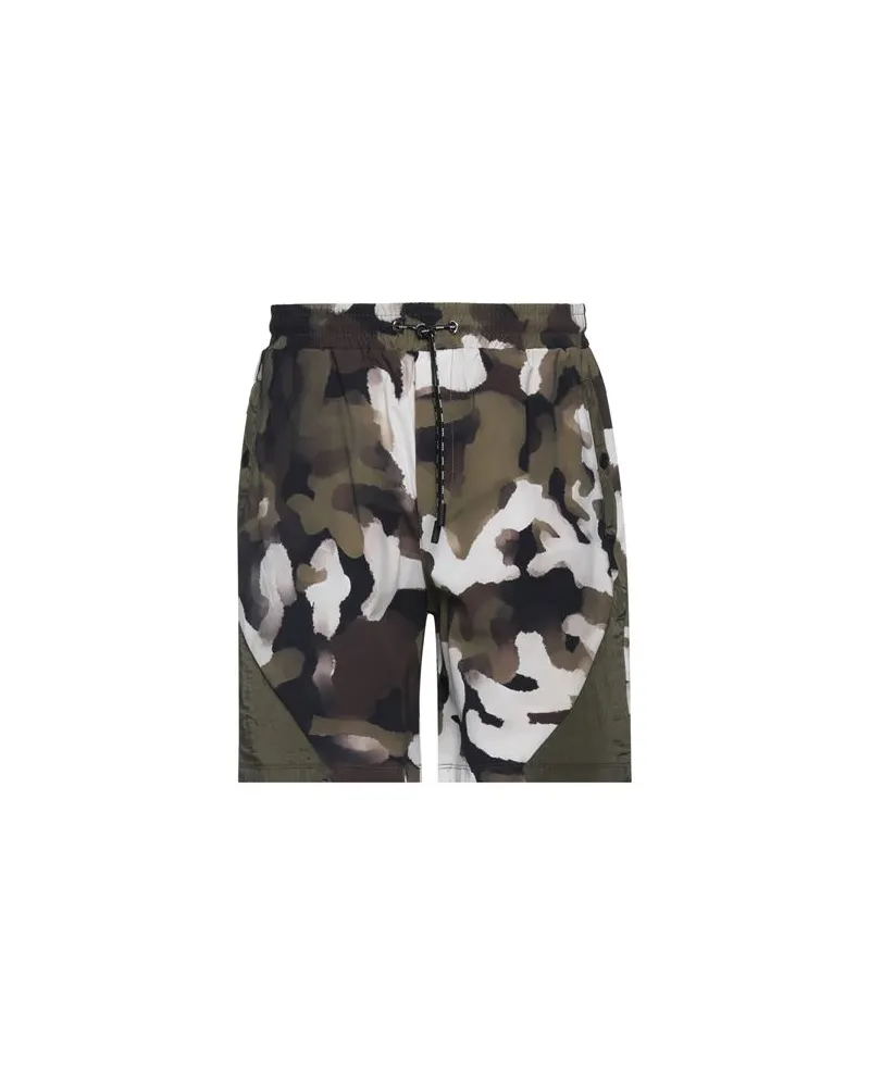 PMDS PREMIUM MOOD DENIM SUPERIOR HOSEN & RÖCKE - Shorts & Bermudashortsauf YOOX.COM Militärgrün
