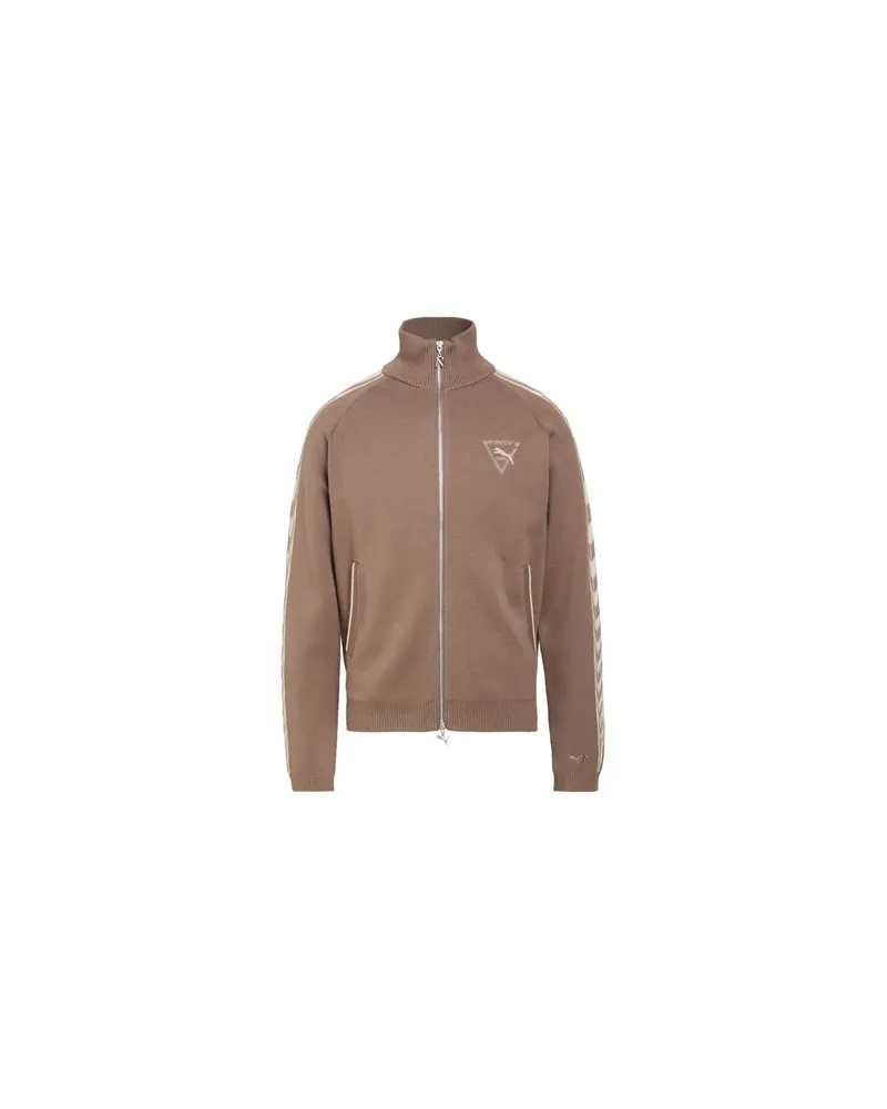 Puma X REPRESENT - STRICKWAREN - Strickjackenauf YOOX.COM Hellbraun