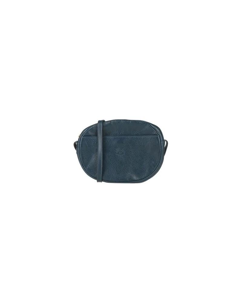 IL BISONTE TASCHEN - Umhängetascheauf YOOX.COM Marineblau