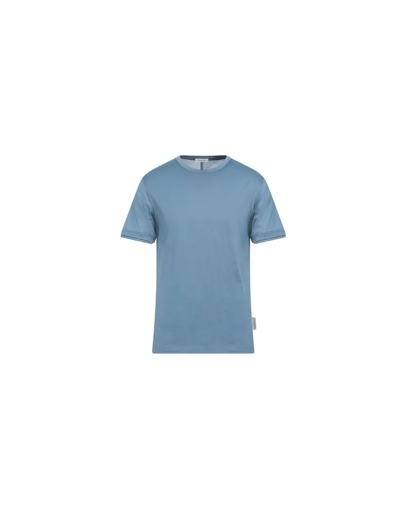 Paolo Pecora Milano TOPS - T-shirtsauf YOOX.COM Taubenblau