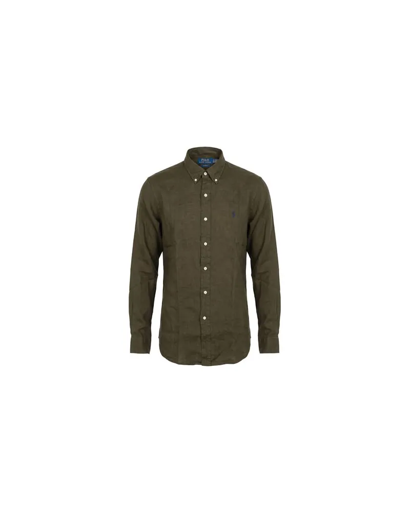Ralph Lauren TOPS - Hemdenauf YOOX.COM Militärgrün