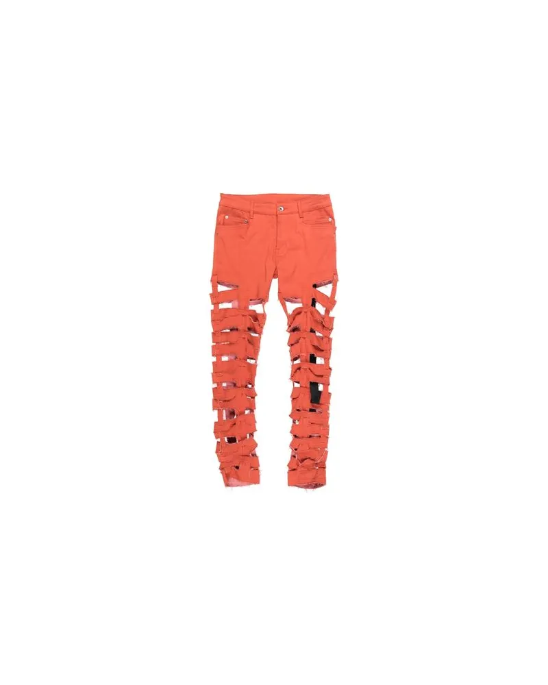 DRKSHDW by Rick Owens HOSEN & RÖCKE - Jeanshosenauf YOOX.COM Orange