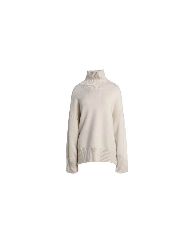 Chloé STRICKWAREN - Rollkragenpulloverauf YOOX.COM Cremeweiß