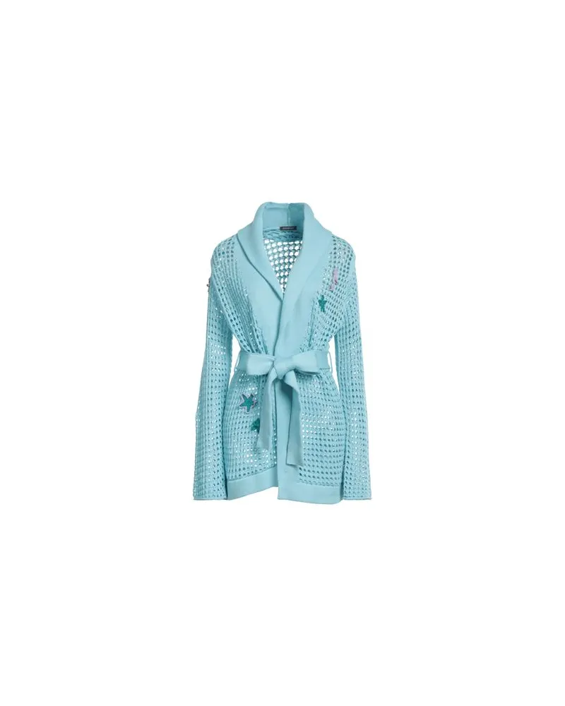 Canessa STRICKWAREN - Strickjackenauf YOOX.COM Azurblau