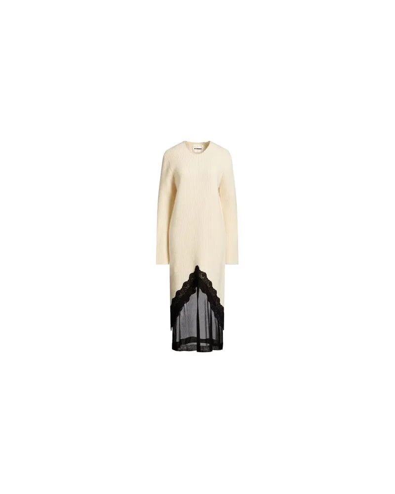 Jil Sander KLEIDER - Midi-Kleiderauf YOOX.COM Elfenbein