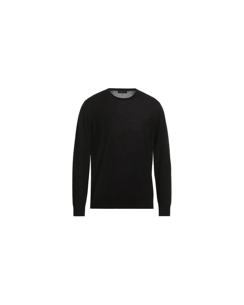 Roberto Collina STRICKWAREN - Pulloverauf YOOX.COM Schwarz