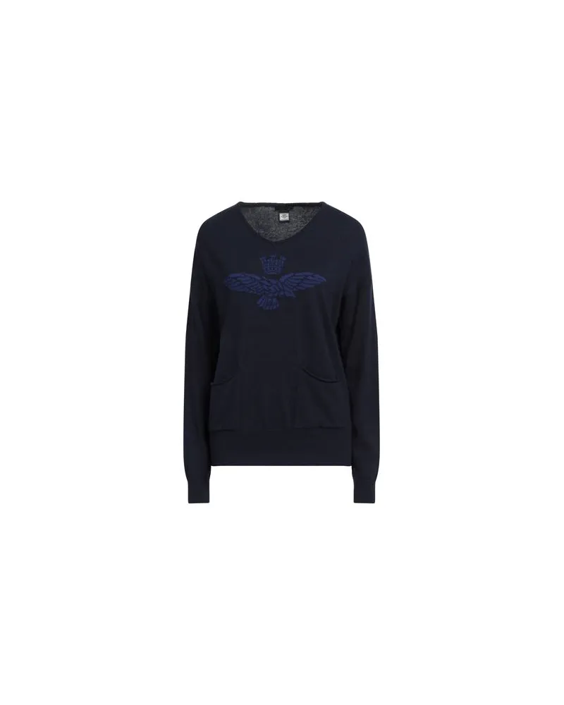 Aeronautica Militare STRICKWAREN - Pulloverauf YOOX.COM Nachtblau