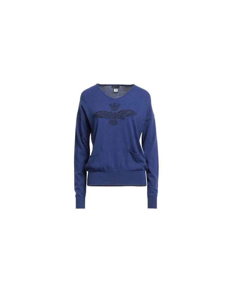 Aeronautica Militare STRICKWAREN - Pulloverauf YOOX.COM Blau