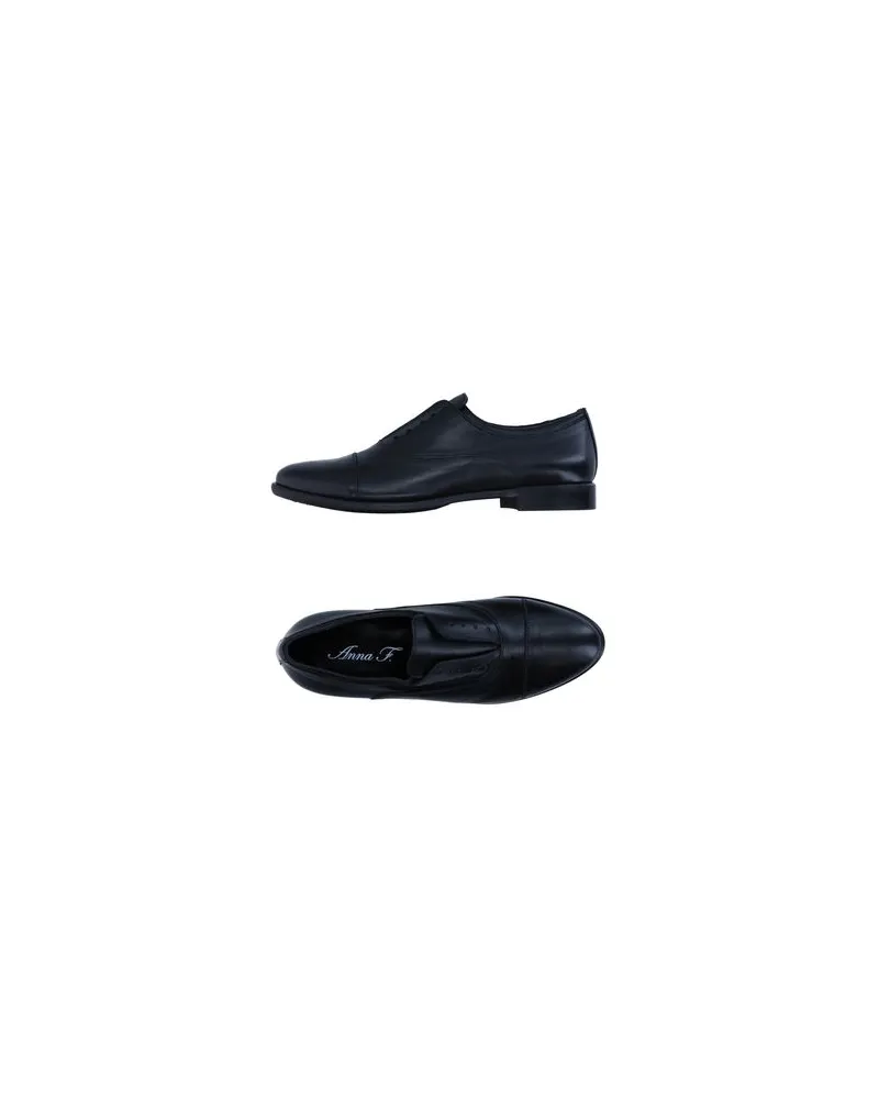 Anna F. SCHUHE - Schnürschuheauf YOOX.COM Schwarz