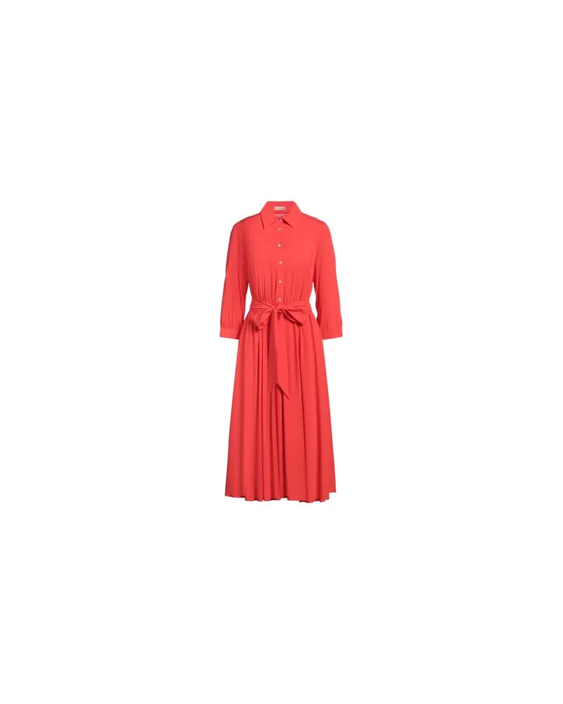 Camicettasnob KLEIDER - Midi-Kleiderauf YOOX.COM Rot