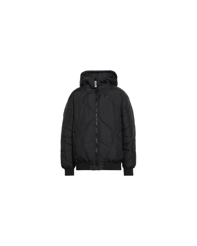 ICE PLAY JACKEN & MÄNTEL - Pufferjacken & Daunenjackenauf YOOX.COM Schwarz